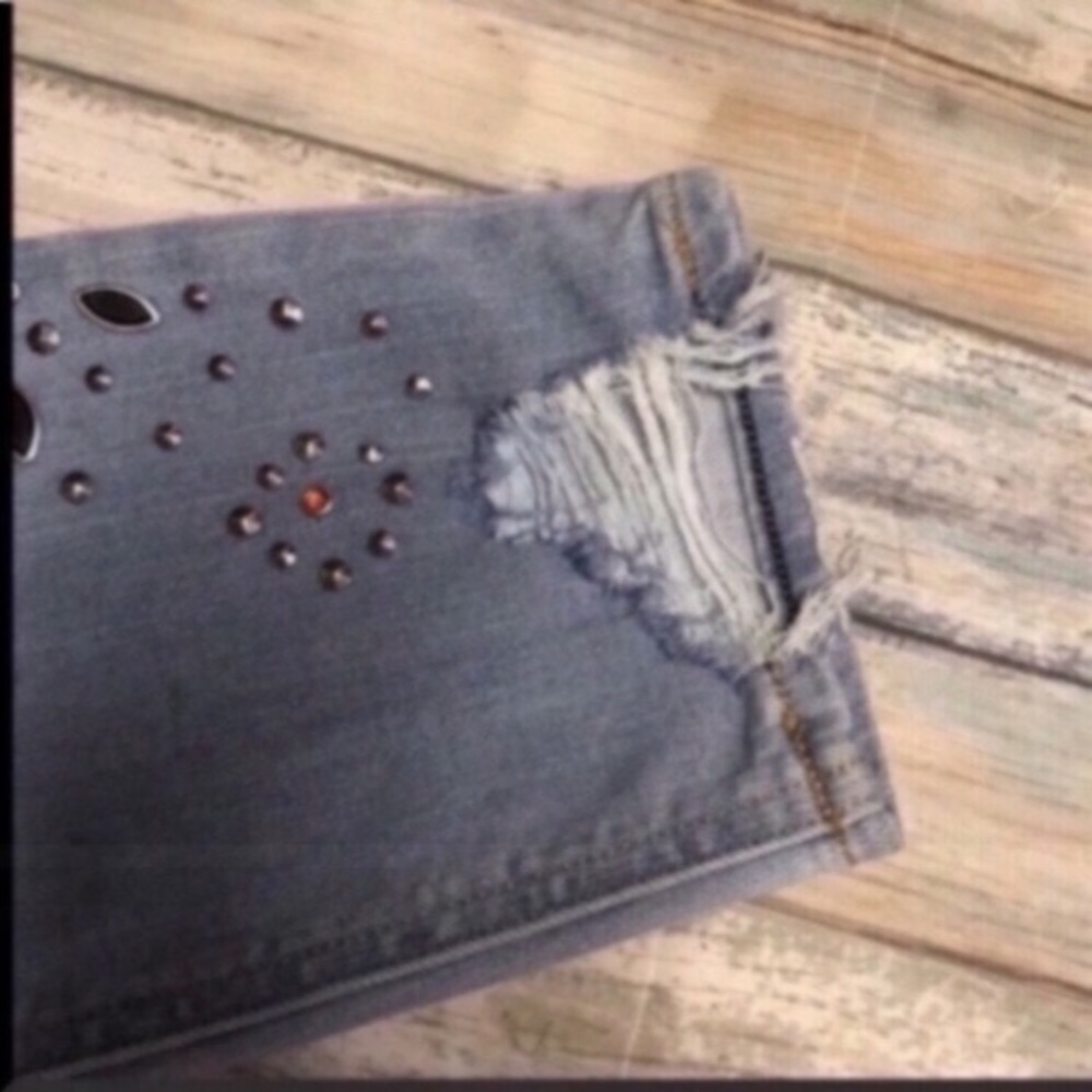 NWT Express Ankle Legging Super High Rise Jeweled - Picture 5 of 6